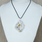 Druzy Agate&Crystal Raw Necklace