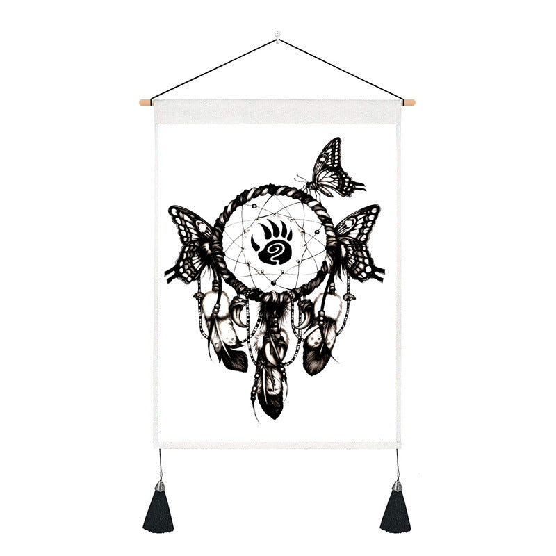 Short tapestry design(Mandla and dream catcher)