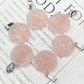 Rose Quartz Rose Necklace