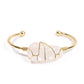 Natural Crystal Bangle