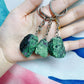 Raw Crystal Gemstone Keychain Charm