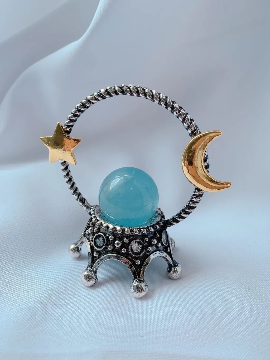 Crown & Star & Moon Sphere Stand