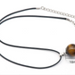 18mm Tiger Eye Sphere Necklace
