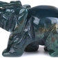 Elephant Crystal Carving 2 inch