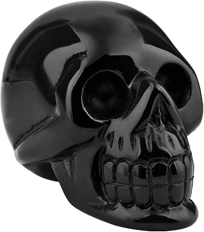 Skull Crystal Carving 2 inch