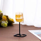 Crystal Raw Metal Stand Home Decor