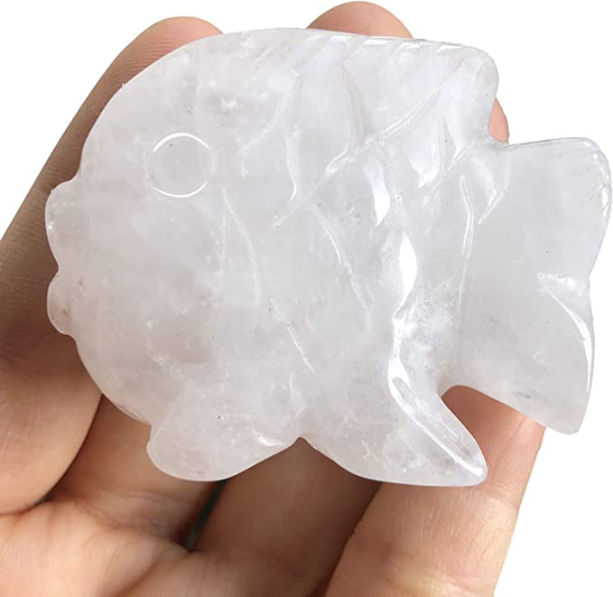 Fish Crystal Carving  2 inch