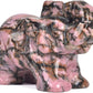 Elephant Crystal Carving 2 inch
