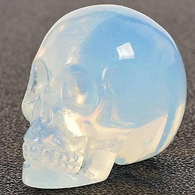 Skull Crystal Carving 2 inch