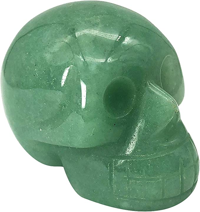 Skull Crystal Carving 1.5 inch