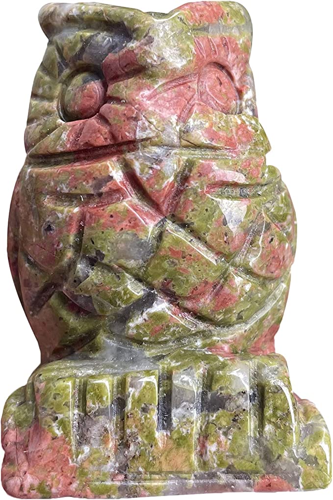 Owl Crystal Carving 1.5 inch