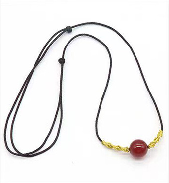 Red Agate Bead Bracelet&Necklace