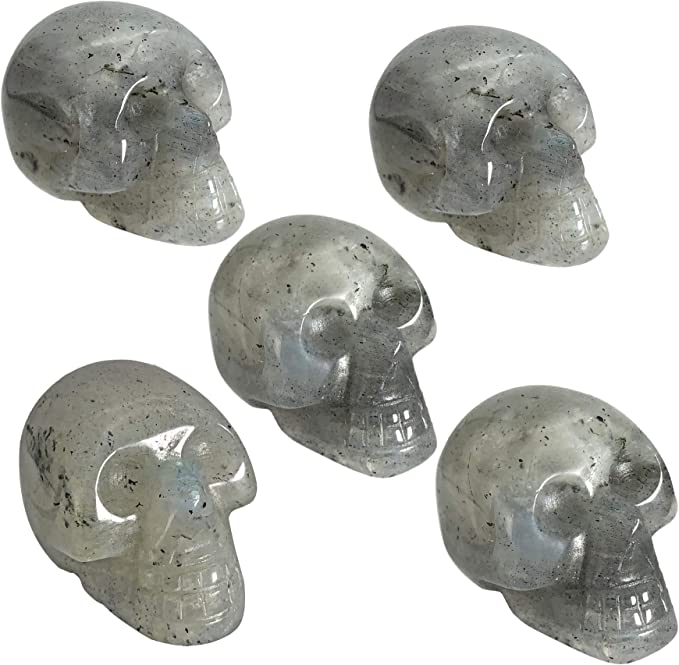 Skull Crystal Carving 1 inch