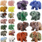 Elephant Crystal Carving 2 inch
