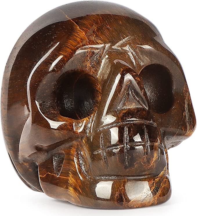 Skull Crystal Carving 2 inch