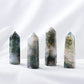 Moss agate tower