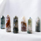 Moss agate tower