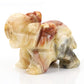 Elephant Crystal carving 1.5 inch