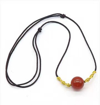 Red Agate Bead Bracelet&Necklace