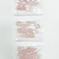 Rose quartz mini sphere set(12 pcs)