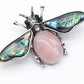 Honeybee Crystal Pin