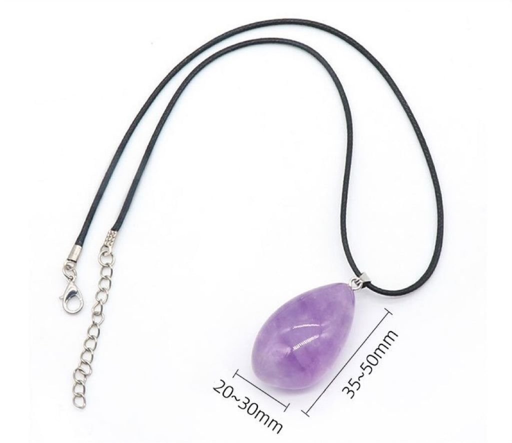 Amethyst Tumble Necklace