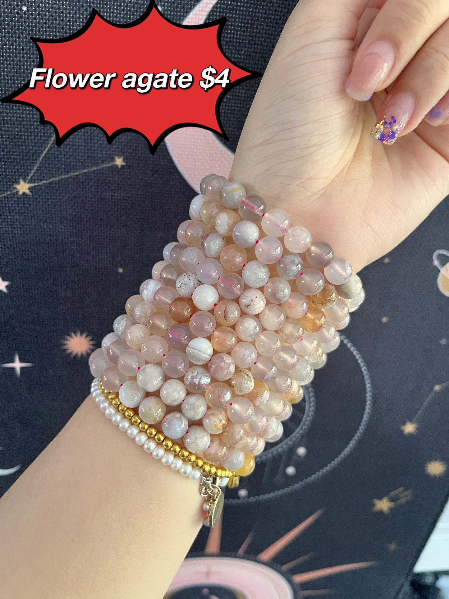 Natural Crystal Bracelets