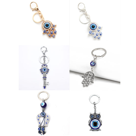 Evil Eye Charm Keychain