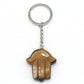 Crystal Hamsa Key Chain