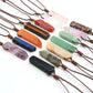 Natural Crystal Slab Necklace