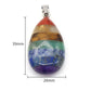 Chakra Droplet Pendant