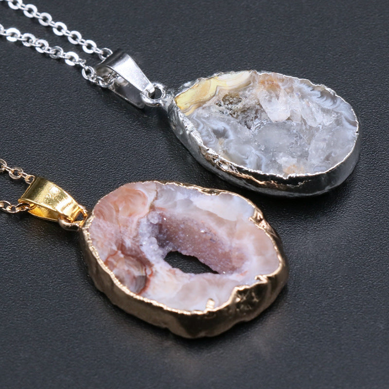 Druzy Agate Necklace