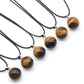 18mm Tiger Eye Sphere Necklace