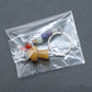 Crystal Mushroom Chakra Key Chain