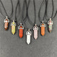Crystal Double Point Pendant