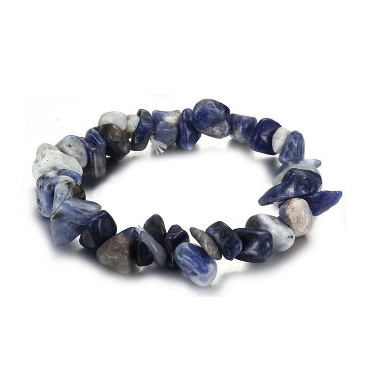 Chip Gemstone Stretch Bracelets