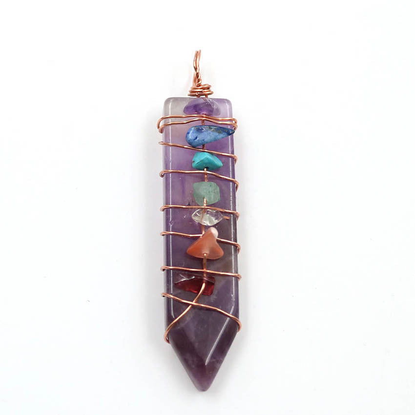 Chakra Gemstone Pendant