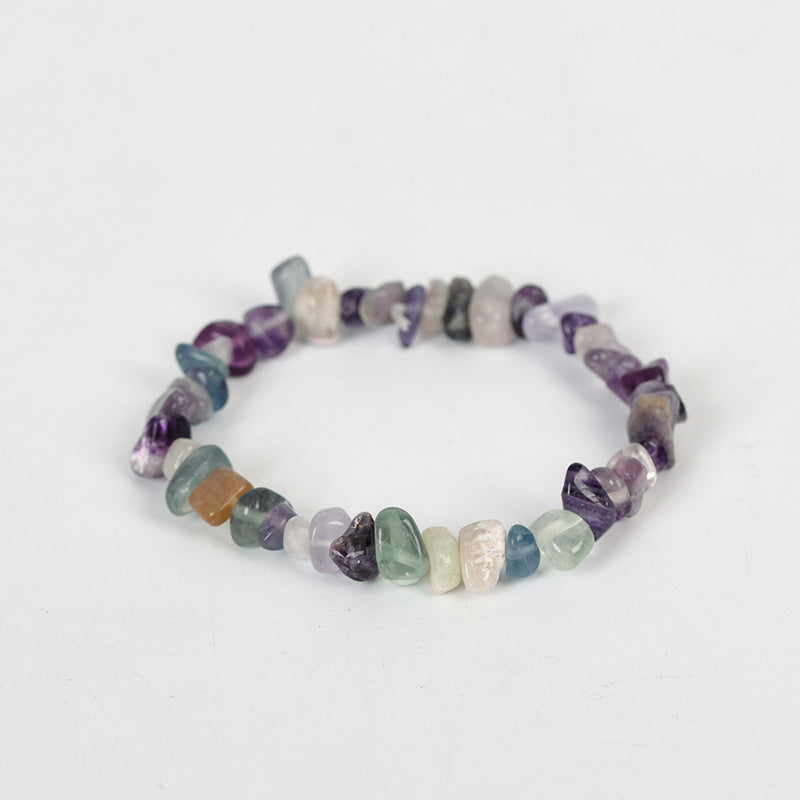 Chip Gemstone Stretch Bracelets