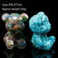 Gem Bumpy Bear Resin Statue