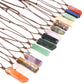 Natural Crystal Slab Necklace