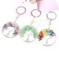 Crystal Life Tree Key Chain