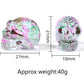 Colorful Melted Skull