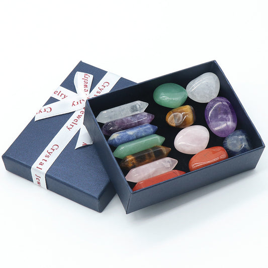 Chakra Tumble & Point Gift Box