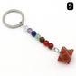Crystal Merkaba Star Chakra Key Chain