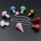 Chakra Mushroom&Pendulum Set