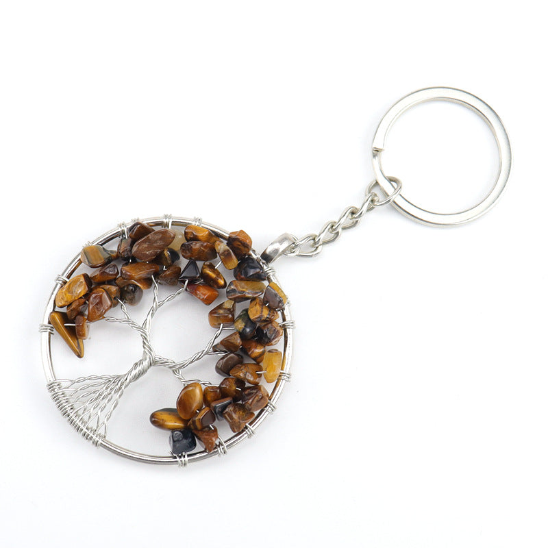 Crystal Life Tree Key Chain