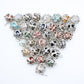 Sliver Life Tree Crystal Ball Pendant