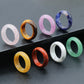 Natural Crystal Band Ring