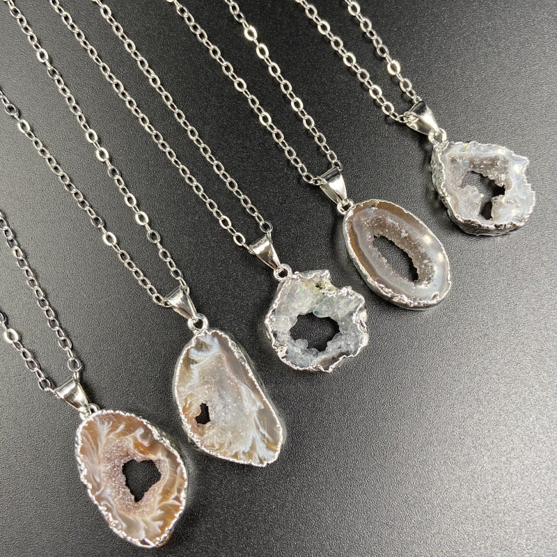 Druzy Agate Necklace