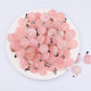 Rose Quartz Rose Necklace